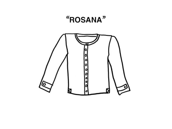 Cardigan "le rosana"